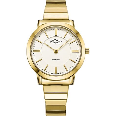 Rotary Ladies London Gold Plated Expander Watch Watches From Francis