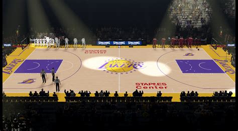 Download fictional los angeles lakers court. NLSC Forum • Downloads - Los Angeles Lakers Staples Center ...