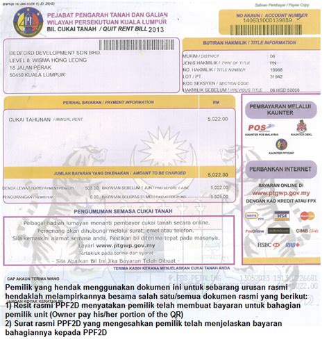 The strata title however belongs to the individual unit owner which refers to the door tax (cukai pintu) of which payment is not shared. Perbadanan Pengurusan Fasa 2D, Flat Sri Sentosa, KL: Cukai ...