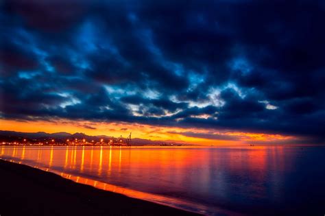 2000x1333 Beach Clouds Dark Dawn Dramatic Dusk Evening Island
