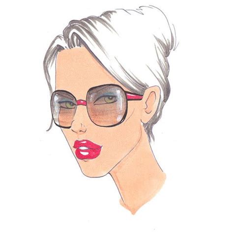 How To Draw Sunglasses Liked On Polyvore Featuring Accessories Eyewear And Sunglasses Nature