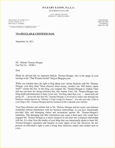 free cease and desist letter template for slander of cease within cease and desist letter