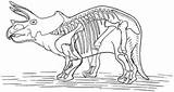 Pictures of Dinosaur Fossil Coloring Pages