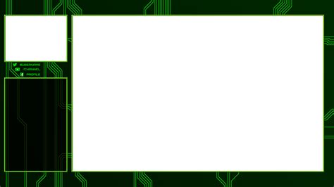 Download Live Stream Overlay Template Png Png Image W