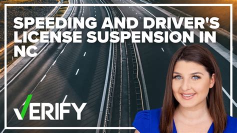 Verify North Carolina Laws For Speeding License Suspensions Wcnc Com