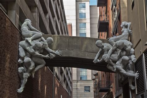 New Public Sculpture Suspended Above An Alley Whyy