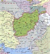 阿富汗地图高清版大图,阿富汗中,阿富汗位置_大山谷图库