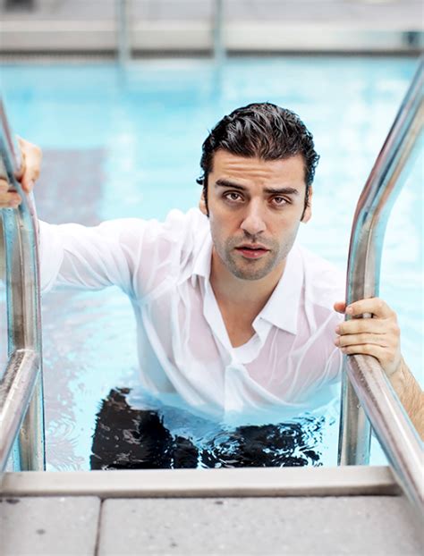 Men In White Shirts On Twitter Oscar Isaac Pool Photo Shoot Cont