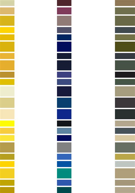 Ral Color Chart Sample Edit Fill Sign Online Handypdf My Xxx Hot Girl