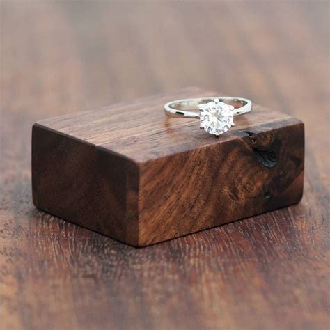 These boxes will surely turn heads! Walnut and walnut burl ring box . . . . . . #proposal #engagement #ring #engagementring # ...