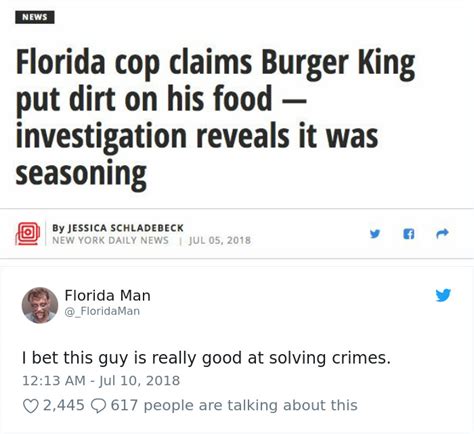 41 Florida Man Headlines Memes Makes You Read It Twice Page 3 Of 3