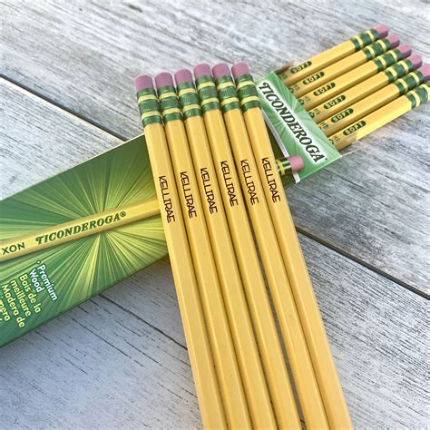 Personalized Pencil Set Back To School Supplies Teacher Etsy