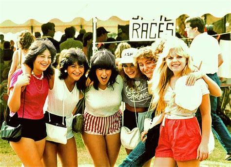 Vintage Everyday Teenagers Of The 1980s The 1980s