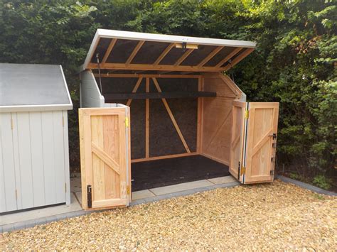 Optional Bi Fold Doors Available With Sheds Great For Space Saving