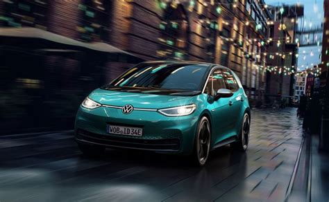 Volkswagen Elektroauto Id3 Beherrscht Die Lichtsprache