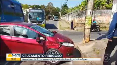 Moradores De Bh Reclamam De Falta De Sinalização No Bairro Trevo Bom Dia Minas G1