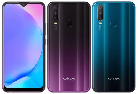 Tidak banyak yang tahu bahwa vivo y17 baru rilis bulan april yang lalu. Vivo Y17 with 6.35-inch Halo FullView display, AI triple ...