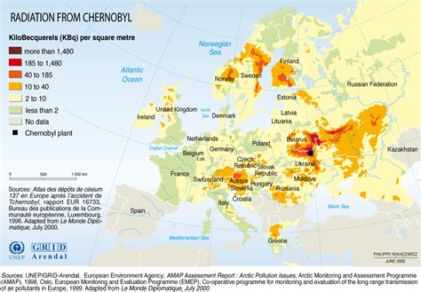 Radioactive Fallout From The Chernobyl Disaster Earthly Mission