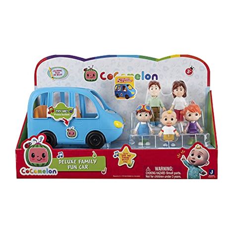 Cocomelon Deluxe Clubhouse Playset Features Jj And His Five Friends