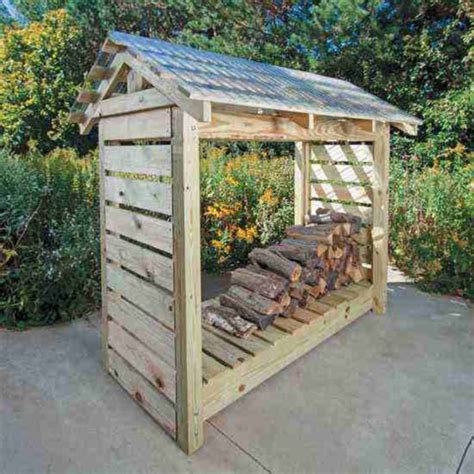 Best Diy Outdoor Firewood Rack And Storage Ideas 薪小屋 薪棚 ハウス