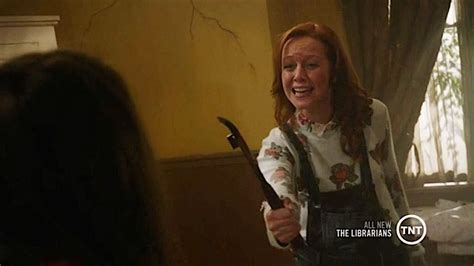 Librarians The Tv Cassandra Cillian S Crate Hammer Lindy Booth