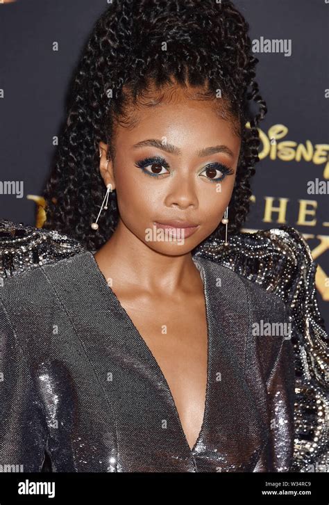 Hollywood Ca July 09 Skai Jackson Attends The Premiere Of Disneys