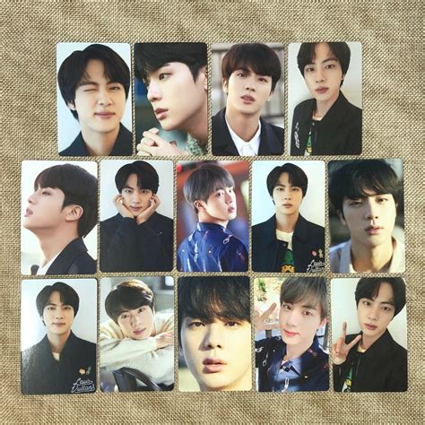 Bts Jin [ Dicon 101 Custom Book Official Photocard Set Of 14 ] New Gft Ebay