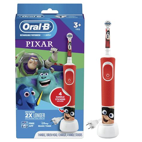 Oral B Kids Electric Toothbrush Featuring Pixar Favorites For Kids 3