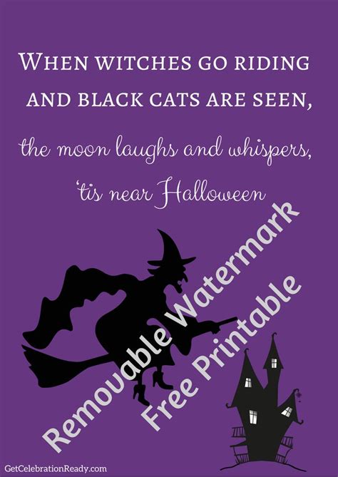 Free Halloween Printables To Do Lists Pictures For Framing And More