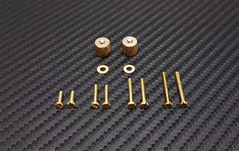 Non Magnetic Phono Screws Weight Set M Brass For Cartridge