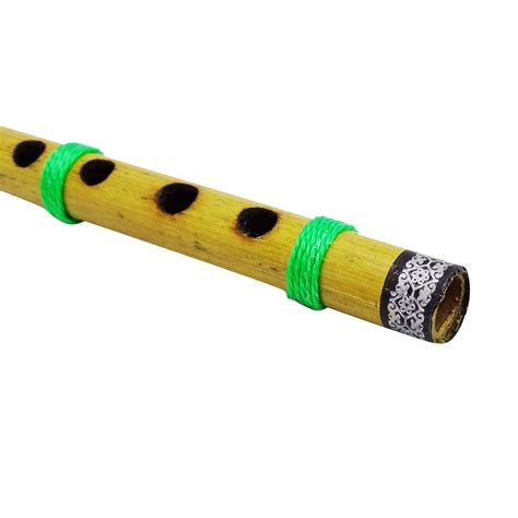 Handmade Wooden Bansuri Musical Instrument Home Decor Bamboo Flute Crp