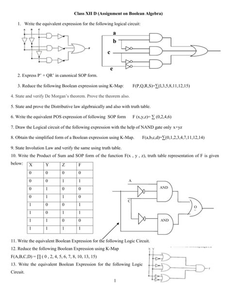Draw The Logic Circuit For Boolean Expression X Y Xz Dh Nx Wiring Diagram