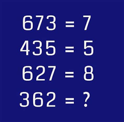 What number should replace the question mark? | Maths puzzles, Brain ...