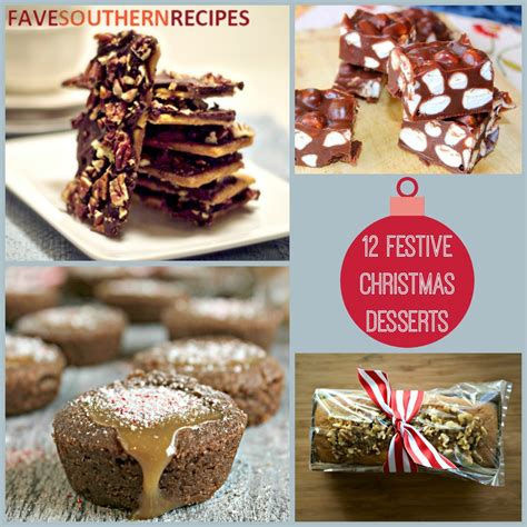 12 Festive Christmas Dessert Recipes