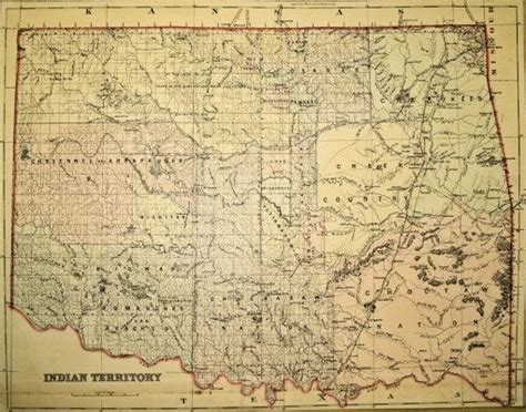 Maps And History Of Oklahoma County 1830 19001 Retro Metro Okc