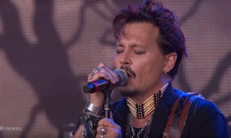 Watch Johnny Depp Singing “heroes” With Hollywood Vampires