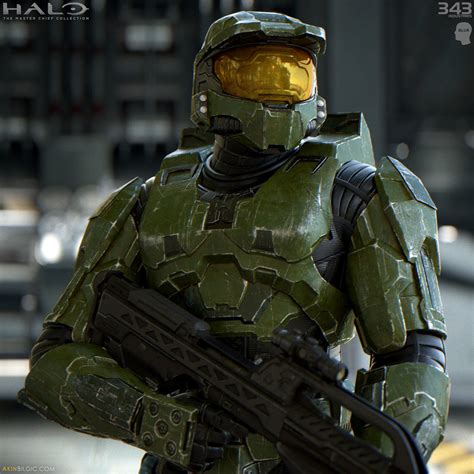 Master Chief Halo 2 Anniversary Cgfeedback Halo Master Chief Helmet