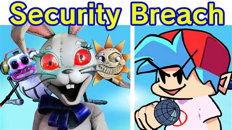 Friday Night Funkin Vs Fnaf Security Breach Full Week Daycare Deathtrap Fnf Mod Sun Moon