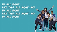 Up All Night - One Direction (Lyrics) - YouTube Music