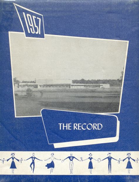 1957 Yearbook From Capac High School From Capac Michigan