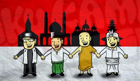 Saling mengasihi dan melindungi kebersamaan dan kesamaan. Bhinneka Tunggal Ika Terwujud Hanya Dengan Islam