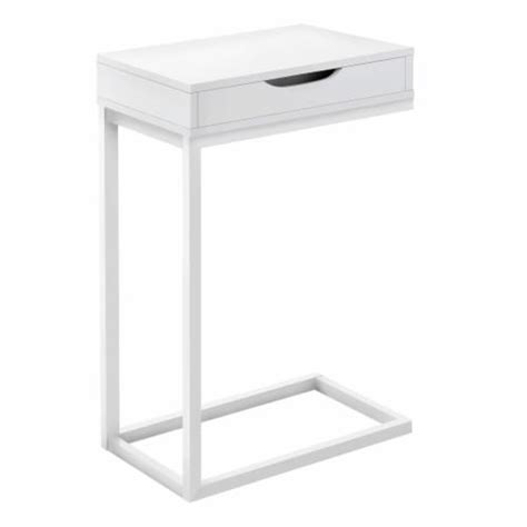 monarch specialties inc 16 x 10 25 accent table white i 3601 1 fred meyer