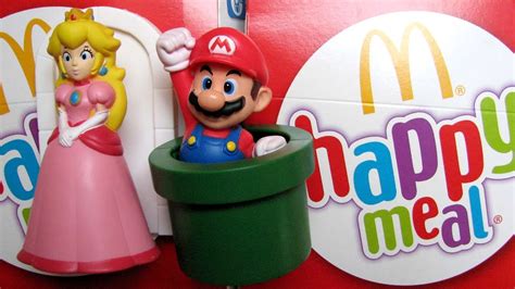 Mcdonalds Super Mario Happy Meal Youtube