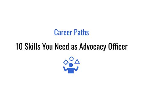 10 Skills You Need As Advocacy Officer Human Rights Careers