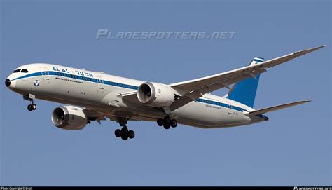 X Edf El Al Israel Airlines Boeing Dreamliner Photo By Erezs