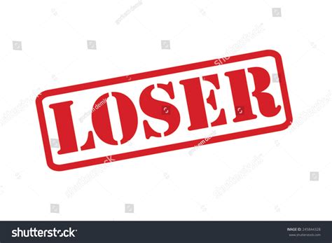 Loser Red Rubber Stamp Vector Over 스톡 벡터로열티 프리 245844328 Shutterstock