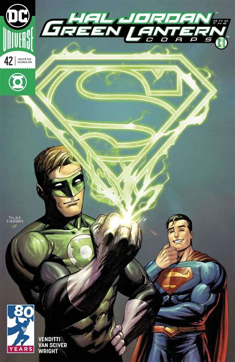 Dc Hal Jordan And The Green Lantern Corps 42 Comic Book Variant Cover