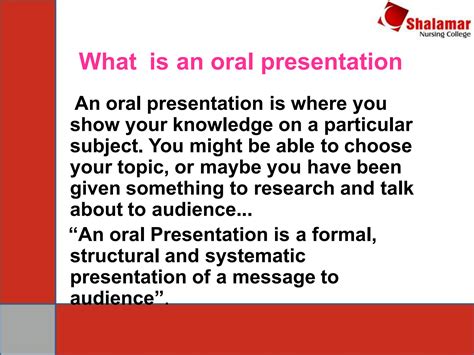 Solution English Oral Presentation Studypool