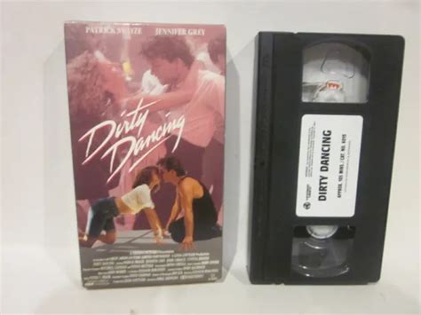 DIRTY DANCING VHS 1988 Patrick Swayze Cynthia Rhodes 3 09 PicClick