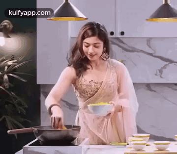 Rashmika Cooking Gif Gif Rashmika Cooking Cooking Food Discover